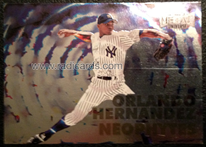 Orlando Hernandez 1999 Metal Universe Neophytes #8