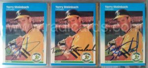 Terry Steinbach 1987 Fleer #405