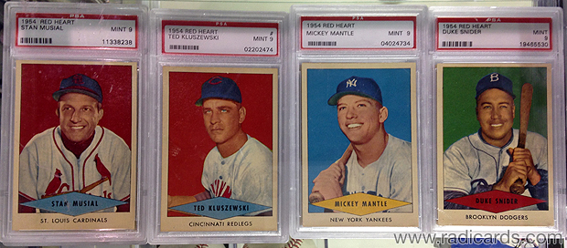 2015 NSCC 1954 Red Heart PSA Lot