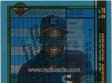 Frank Thomas 1990 Bowman #320 Overprint