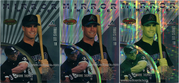 1997 Bowman's Best Mirror Image Inverted Baseball Cards