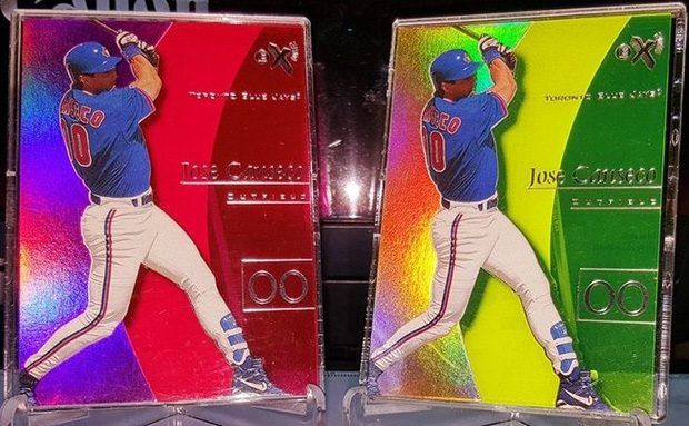 Jose Canseco 1998 E-X2001 #40 Essential Credentials