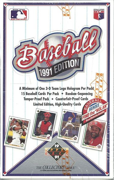 1991 Upper Deck Low Series