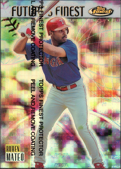 Ruben Mateo 1999 Finest Future's Finest #FF5 /500