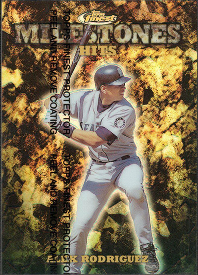 Alex Rodriguez 1999 Finest Milestones #M8 /3000