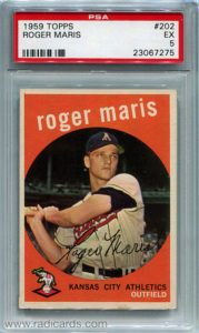 Roger Maris 1959 Topps #202