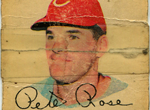 The Score of a Pete Rose 1968 Topps Game
