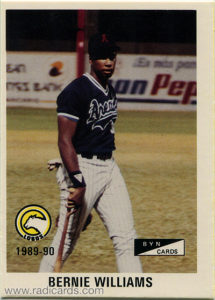 Bernie Williams 1989-90 BYN Puerto Rico Winter League #189