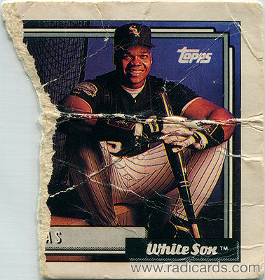 Frank Thomas 1992 Topps #555