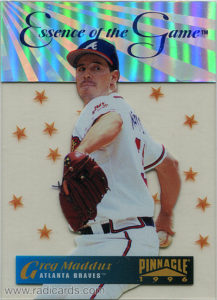 Greg Maddux 1996 Pinnacle Essence of the Game #2