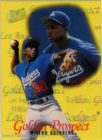 Wilton Guerrero 1996 Ultra Golden Prospects Hobby #7