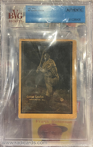 Goose Goslin 1931 W517 #47