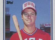 Mark McGwire Team USA 1985 Topps # 401 Rookie Card