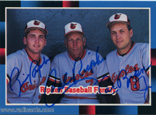 The Ripken Baseball Family Card from 1988 Donruss