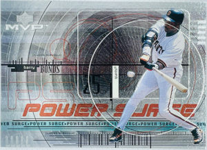 Barry Bonds 1999 Upper Deck MVP Power Surge #P15