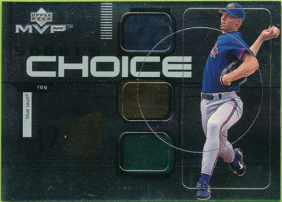 Roy Halladay 1999 Upper Deck MVP Scout's Choice #SC15