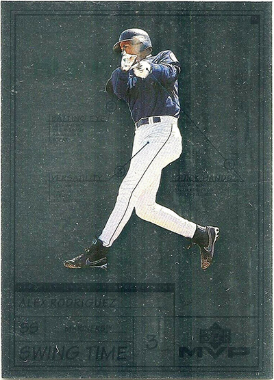 Alex Rodriguez 1999 Upper Deck MVP Swing Time #S5