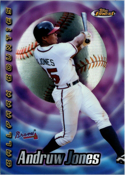 Andruw Jones 2000 Finest Ballpark Bounties #BB24