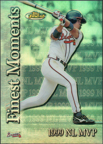 Chipper Jones 2000 Finest Moments #FM1 Refractor