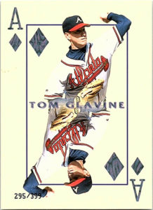 Tom Glavine 2000 Pacific Invincible Diamond Aces #3 399 /399