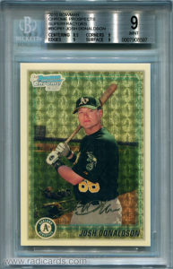 Josh Donaldson 2010 Bowman Chrome Prospects #BCP61 Superfractor /1