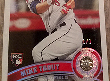 Mike Trout 2011 Topps Update Rookie Cards