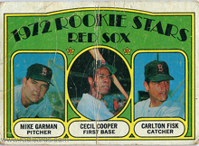 Carlton Fisk 1972 Topps RC and its Gnarly Crease
