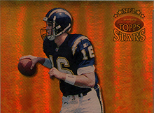 1998 Topps Stars Luminaries Gold Rainbow Football Cards