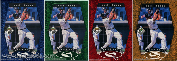 1999 UD Choice StarQuest Baseball Cards