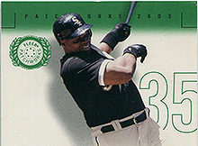 2003 Fleer Patchworks Game-Worn Patch Baseball Cards