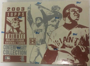 2003 Topps Tribute Contemporary