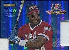 2013 USA Baseball Champions Legends Certified Die-Cut Baseball Cards