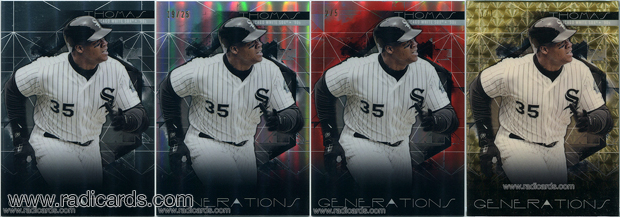 2015 Finest Generations Baseball Cards