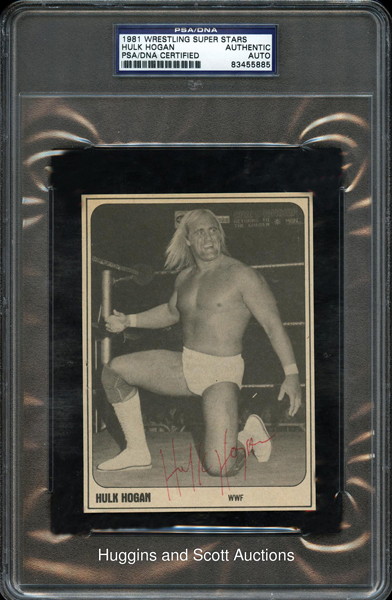 Hulk Hogan 1981 Wrestling Superstars AU