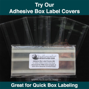 Adhesive Box Label Covers