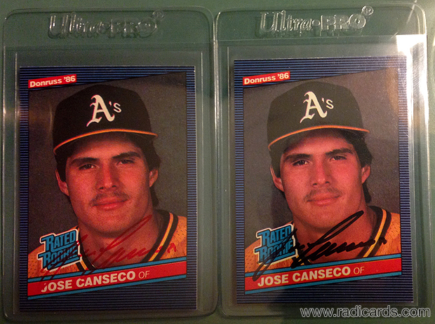 2017 NSCC Jose Canseco 1986 Donruss #39