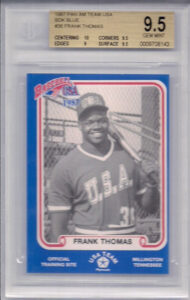 Frank Thomas 1987 Pan Am Team USA Blue BDK #36a