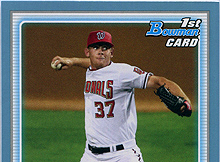 Stephen Strasburg 2010 Bowman Prospects Baseball Cards