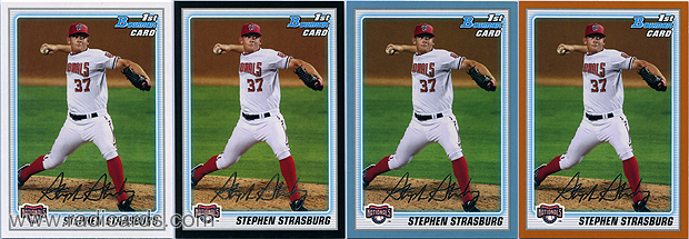 Stephen Strasburg 2010 Bowman Prospects #BP1a