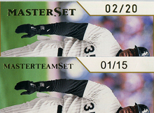 2003 Donruss Team Heroes Master Set Variation Comparison