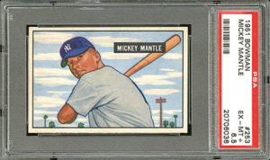 Mickey Mantle 1951 Bowman #253