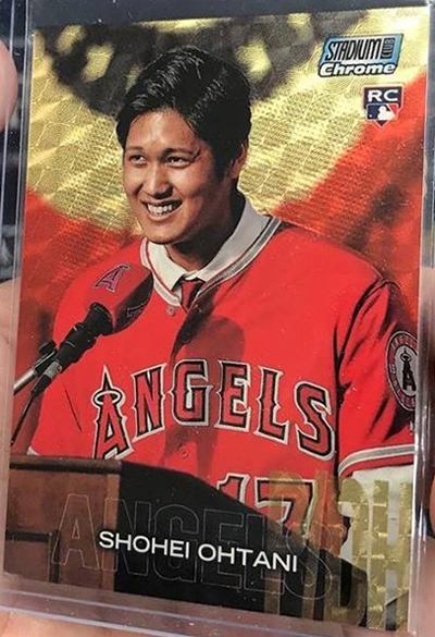 Shohei Ohtani 2018 Stadium Club Chrome #SCC138 Superfractor /1