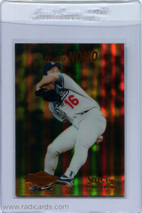 Hideo Nomo 1995 Select Certified #98 Mirror Gold