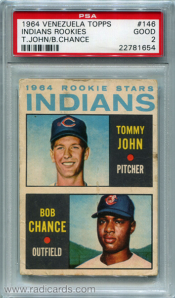 Tommy John 1964 Topps Venezuelan #146