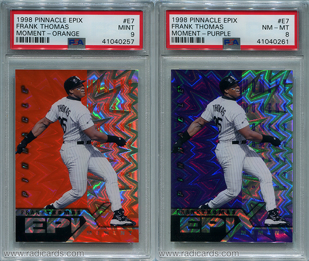 Frank Thomas 1998 Pinnacle Epix Moment