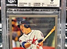 The Mike Trout 2011 Topps Update Platinum Parallel Sells for $100k