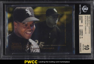 Frank Thomas 1996 Select Certified Mirror Gold #135