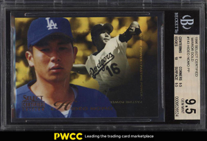 1996 Collector's Choice #705 Hideo Nomo ROY - NM-MT