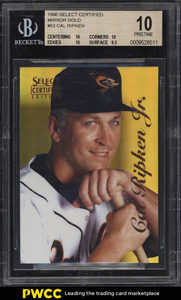 Cal Ripken Jr. 1996 Select Certified Mirror Gold #53 BGS 10