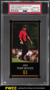 Tiger Woods 1998 Champions of Golf Masters Collection 1997